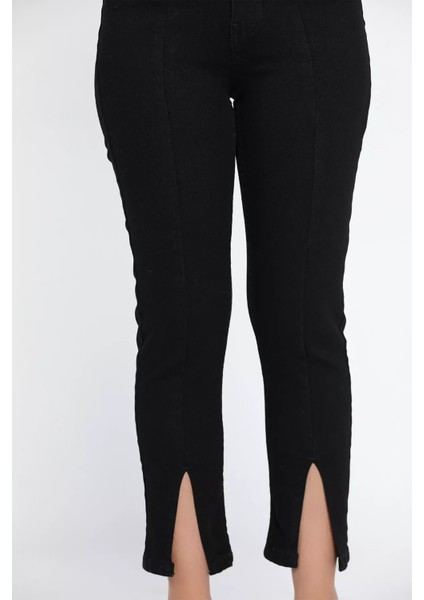 Çimalı Paça Yırtmaçlı Jean Kot Pantolon