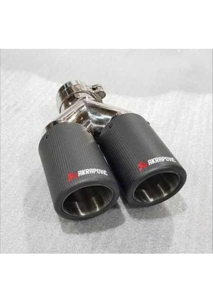 Akrapovıc Egzoz Uyumlu 2lı 76 mm