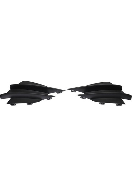 Araba Ön Tampon Sis Aydınlatma Koruması Izgaraları Mercedes Benz C-Class Için W205 2018-2020 A2058857202 A2058857302 (Yurt Dışından)