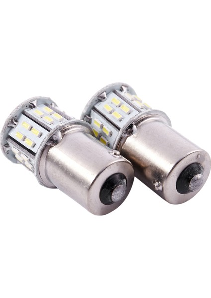 2x 1156 BA15S 382 P21W Beyaz 50 Smd LED Araba Kuyruk Dönüş Sinyali Ters Ampuller (Yurt Dışından)
