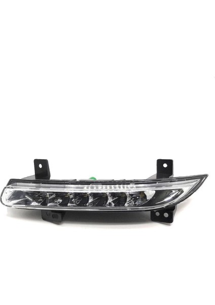 Araba Ön Sağ LED Drl Sis Lambası Renault Fluence 2014+ Otomatik Sürüş Lambası Gündüz Çalışan Işık Tampon Lambası (Yurt Dışından)