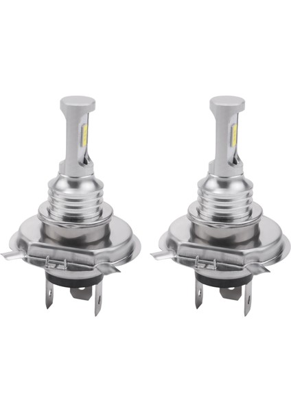 2x H4 9003 Hb2 6000K Süper Beyaz Csp LED Far Ampul Kiti Yüksek Düşük Işın Canbus (Yurt Dışından)