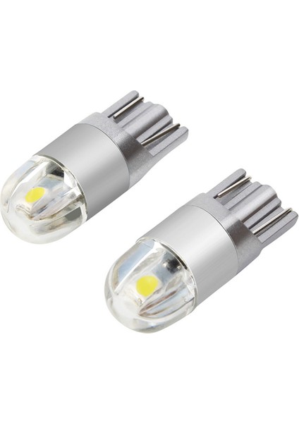 10 Adet 6000K Canbus T10 168 194 W5W Dome Lisans Yan Işaretleyici LED Ampul Beyaz (Yurt Dışından)