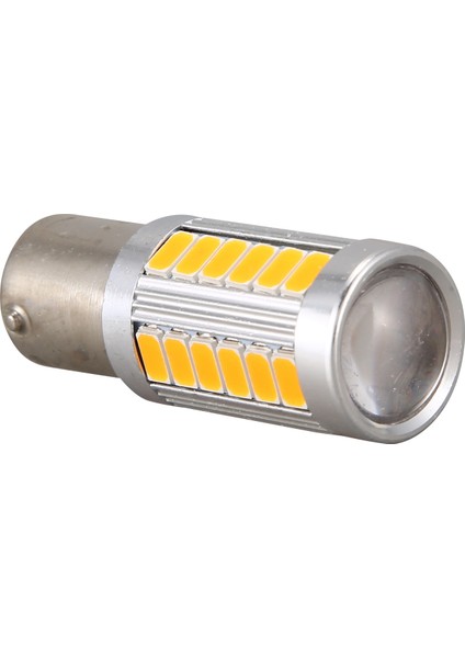 4 Adet Amber 1156PY BAU15S PY21W LED 33SMD Araba Kuyruk Dönüş Freni Ters Sinyal Ampul Y (Yurt Dışından)