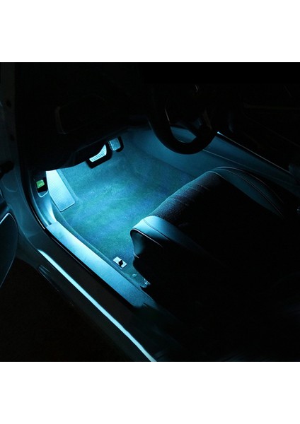 Adet Araba Işık LED Iç Atmosfer Işığı Dekorasyon Lambası Ortam Ayak Işığı Honda Civic 10TH 2018-2020 Beyaz (Yurt Dışından) fiyatları