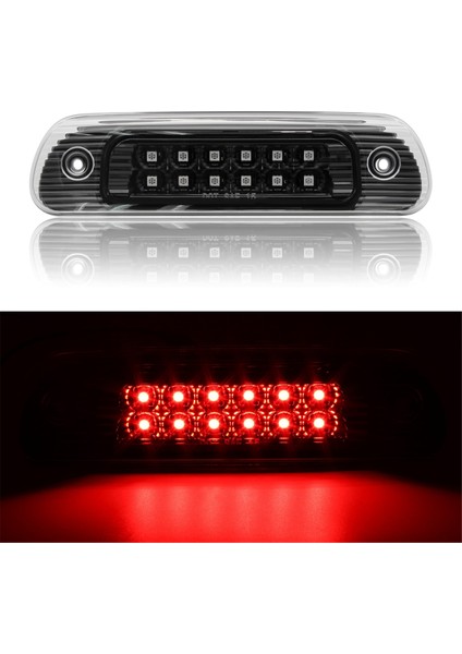 Jeep Grand Cherokee 1999-2004 Için LED 3rd Üçüncü Fren Lambası Arka Yüksek Dağı Stop Lambası Lambası, Şeffaf Lens (Yurt Dışından) fırsatları