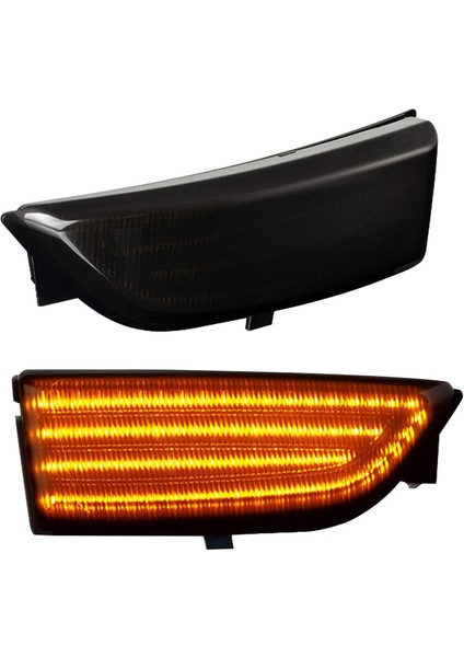 Araba Dinamik LED Dönüş Sinyali Dikiz Aynası Işıkları Flaşör Ford Everest 2015-2019 Ranger T6 Raptor Wildtrak Duman (Yurt Dışından)