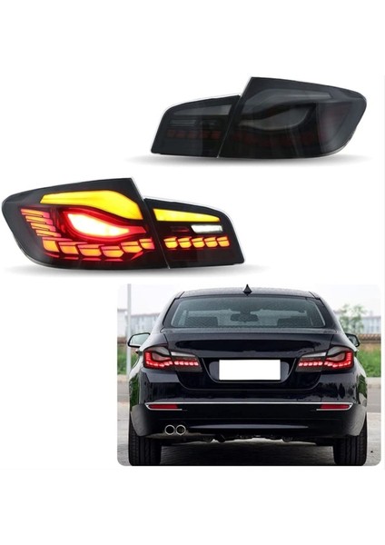 5 Serısı F10 Içın Uyumlu Dragon LED Stop - Smoke