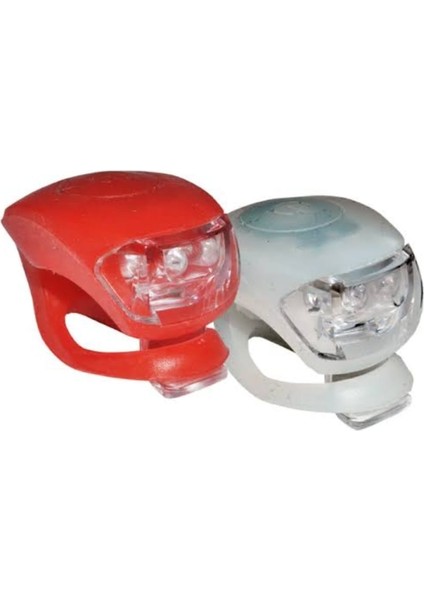 Bisiklet-Motosiklet Silikon 2'li LED Flaşör Set