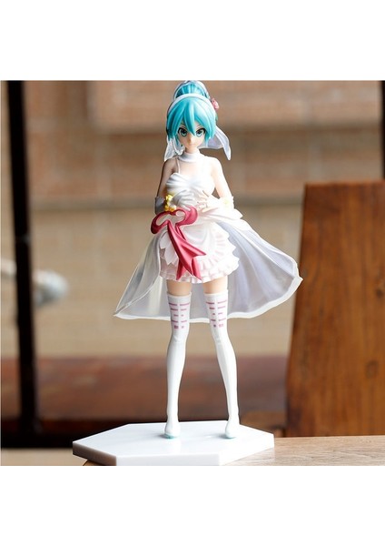 Elbise Hatsune Gelinlik Hatsune Miku Şekil Modeli (Yurt Dışından)