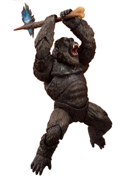 Godzilla Vs. Kong Hareketli Figür Model Süsleme (Yurt Dışından)