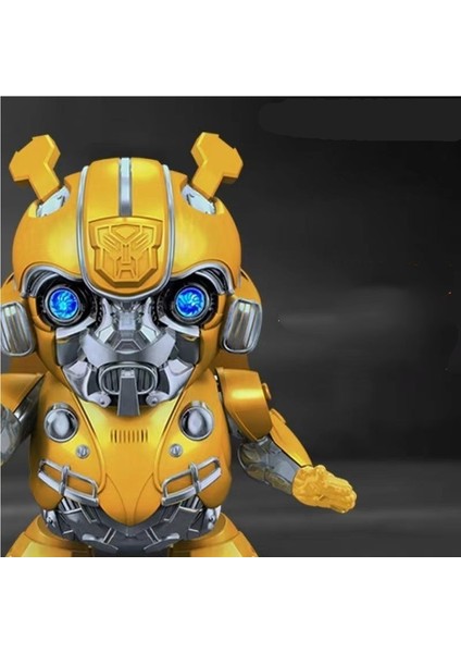 Transformers Bumblebee Orijinal Müzikli Işık Dans Eden Robot Oyuncak (Yurt Dışından)