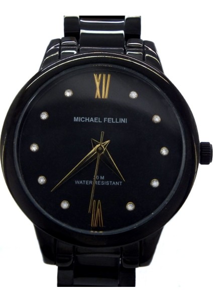 Michael Fellini Siyah Analog Kadın Kol Saati ST-102 modelleri