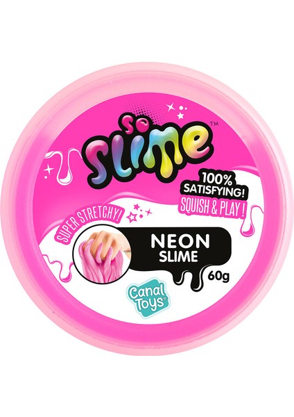 Pot Slıme Serisi Neon Pembe