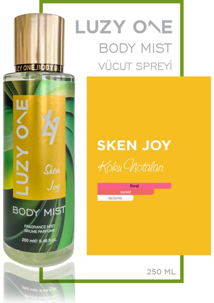 Sken Joy Body Mist / Vücut Spreyi (Petals Noir) - 250 ml