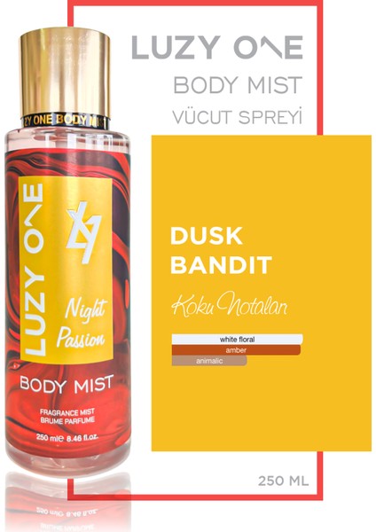 Night Passion Body Mist / Vücut Spreyi - 250 ml