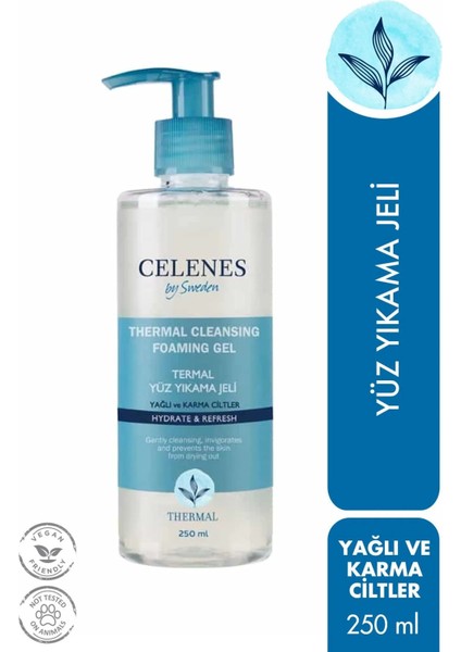 By Sweden Thermal Yağlı ve Karma Ciltler 250 ml Temizleme Jeli