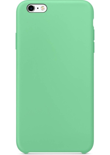 Apple iPhone 6s Plus Altı Açık Liquit Lansman Silikon Mint Yeşil fiyatları