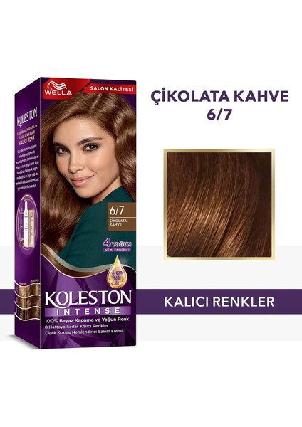 Koleston Intense Saç Boyası 6/7 Çikolata Kahve - Salon Kalitesi