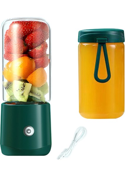 380 ml Taşınabilir Blender Kablosuz Mini Meyve Sıkacağı USB Elektrikli Blender Meyve Sıkacağı Meyve ve Sebze Sıkacağı Makinesi-A (Yurt Dışından)