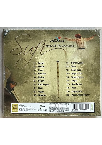 Sufi - Music of the Dervishes CD