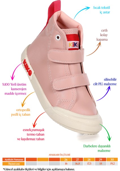 Garf Günlük Cırtlı Kız Çocuk Bot Ayakkabı fiyatları