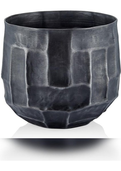 Grid Chisel Eskitme Siyah Saksı