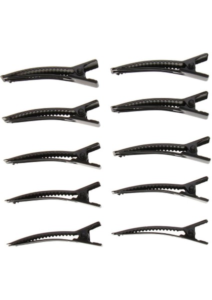 10X4.5CM Metal Timsah Saç Klipsi Tek Uçlu Saç Klipleri Saç Aksesuarları (Yurt Dışından)