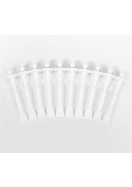 10 Çubuk Aplikat Spatula Kılı Temizleme Çubuğu - Kullanım - 1,5 x 9 cm (Yurt Dışından) fiyatları