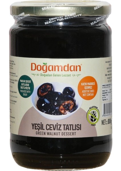 Doğamdan Yeşil Ceviz Tatlısı 800 gr