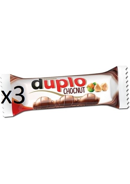 Kinder Duplo CHOCNUT(26GR x 3ADET)