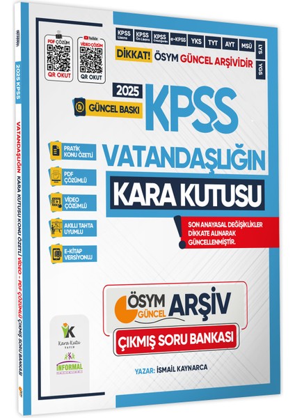 2025 MEB - AGS Vatandaşlığın Kara Kutusu ÖSYM Çıkmış Soru Havuzu Bankası