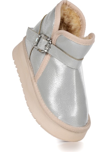 Rokca Cilt Kemerli Kız Çocuk Bot Ayakkabı