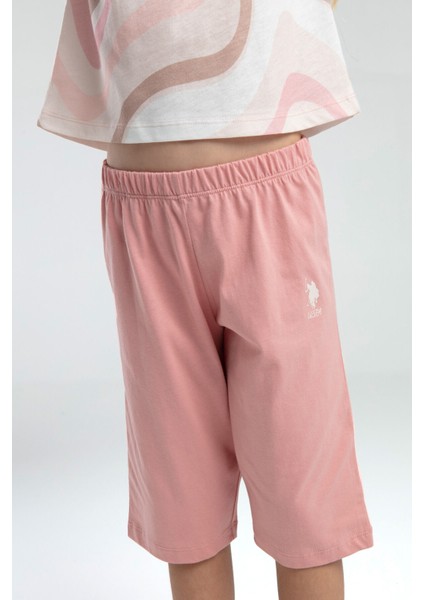 . Kız Çocuk Krem Kapri Takım modelleri