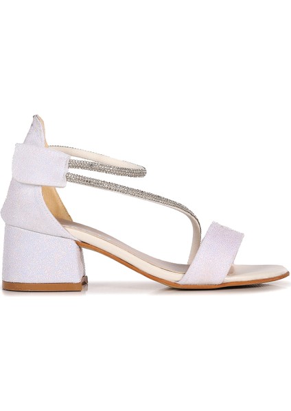 Pisar Günlük Kız Çocuk 4 cm Topuklu Sandalet Abiye Ayakkabı Sedef fırsatları