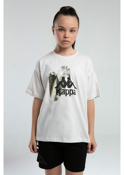 Kız Çocuk Krem Tişört