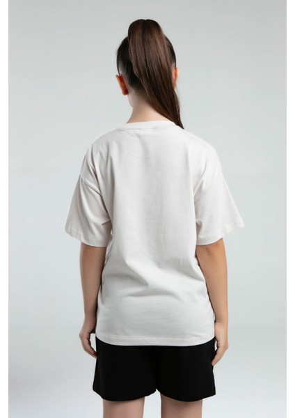 Kız Çocuk Krem Tişört indirimleri