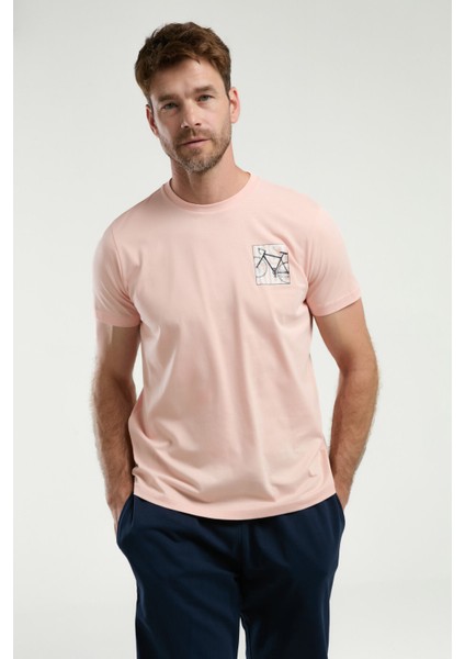 Erkek Pembe Bermuda Takım