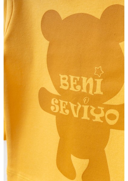 Ayıcık Baskılı Erkek Bebek Pijama Takımı 2006