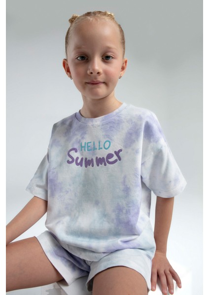 Kız Çocuk Beyaz Şort Takım modelleri