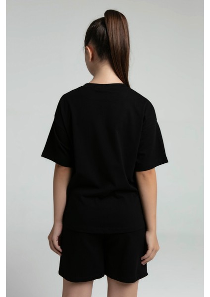 Kız Çocuk Siyah Tişört fırsatları