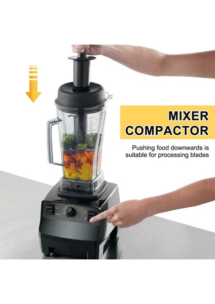 Blender Tamper Hızlandırıcı Plastik Çubuk Pistonu Vitamix 760/5000/5200 Blenderlar Için Standart 64OZ Kaplar Için (Yurt Dışından) fırsatları