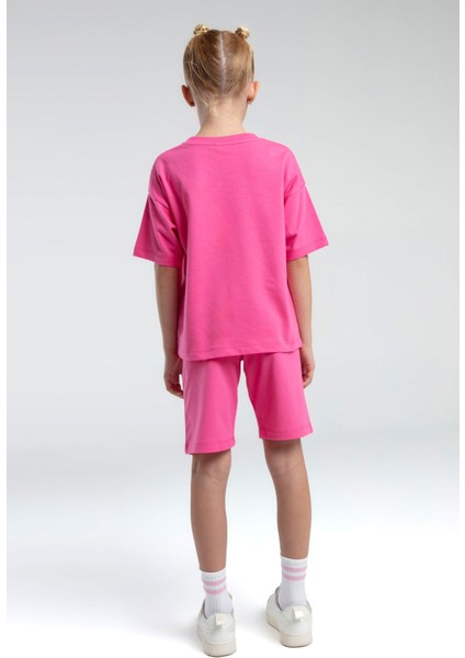 Kız Çocuk Pembe Bermuda Takım indirimleri