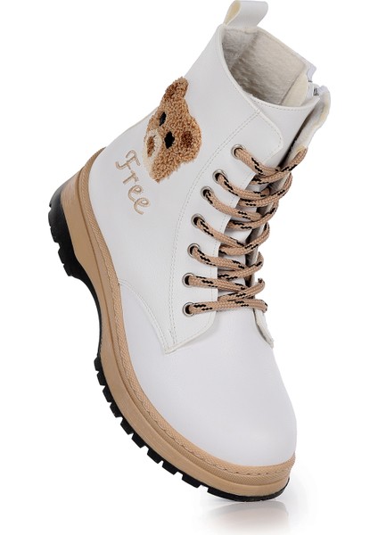 Teddy Cilt Termo Taban Kız Çocuk Bot