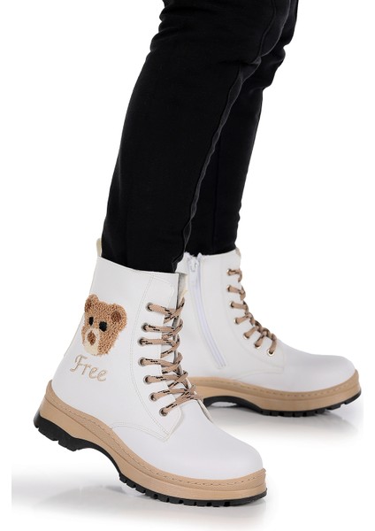 Teddy Cilt Termo Taban Kız Çocuk Bot modelleri