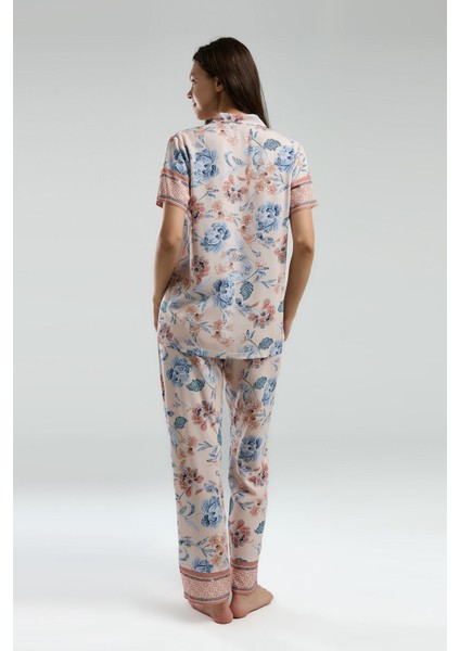 Kadın Pembe Gömlek Pijama Takım indirimleri