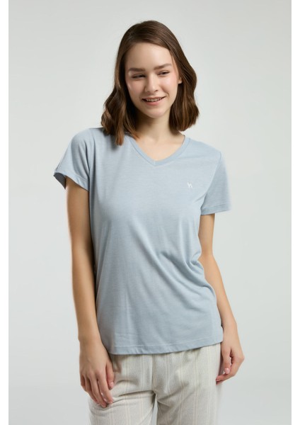 Kadın Yeşil Kapri Takım