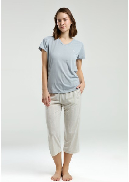 Kadın Yeşil Kapri Takım fiyatları