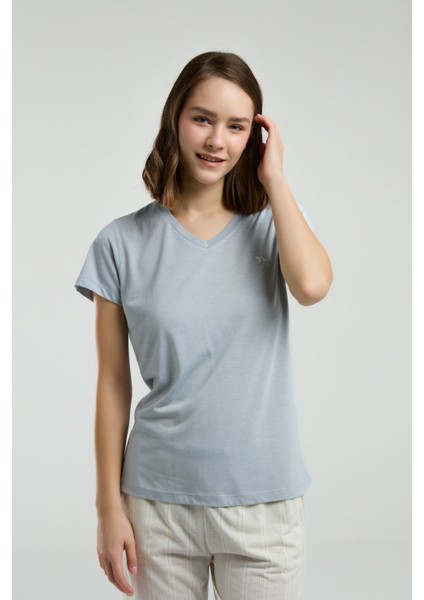 Kadın Yeşil Kapri Takım modelleri