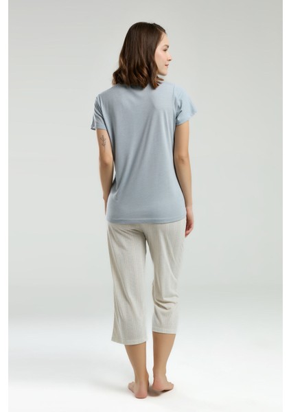 Kadın Yeşil Kapri Takım indirimleri